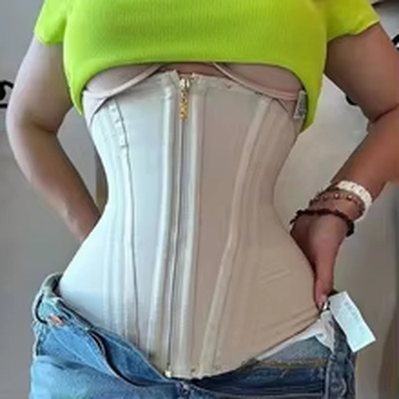Belt Shaper Cinchers Slimming Hourglass Girdle Waist Corset 25 Bones Fajas Colombian Waist Trainer Corset Belt Girdles for Women